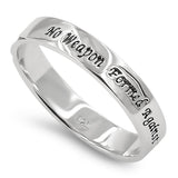 Knight Cross Silver Ring,"NO WEAPON FORMED AGAINST THEE SHALL PROSPER - ISA. 54:17"