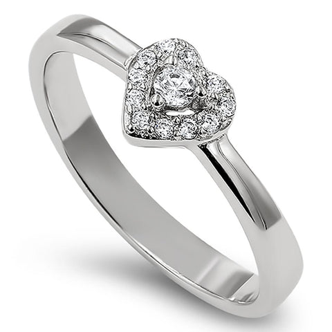 Regent Silver Ring, "PURITY - MATTHEW 5:8"