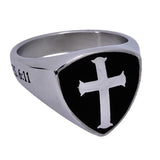 R2 Shield Cross Ring, "Armor"