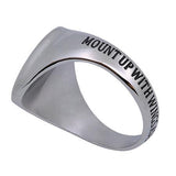 R2 Shield Cross Ring, "Eagles Wings"