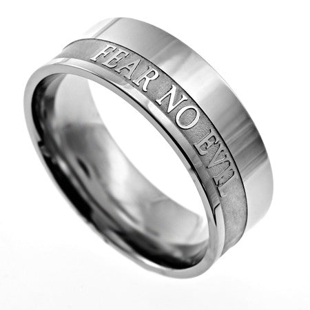 Original Scripture Band Men's, "Fear No Evil"