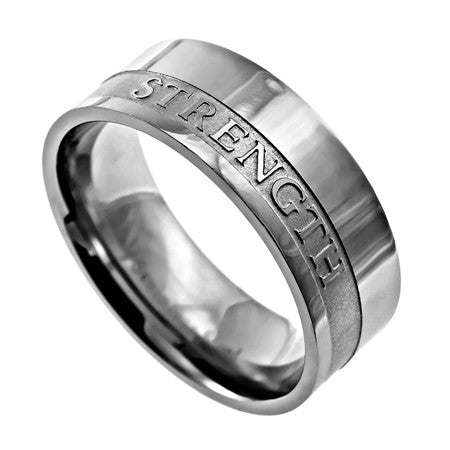 Original Scripture Band Men's, "Strength"