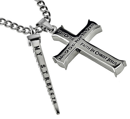 Silver Cross And Nail, "Man Of God"