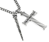 Silver Cross And Nail, "No Longer I"