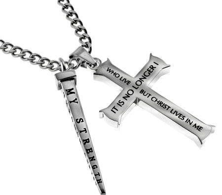 Silver Cross And Nail, "No Longer I"
