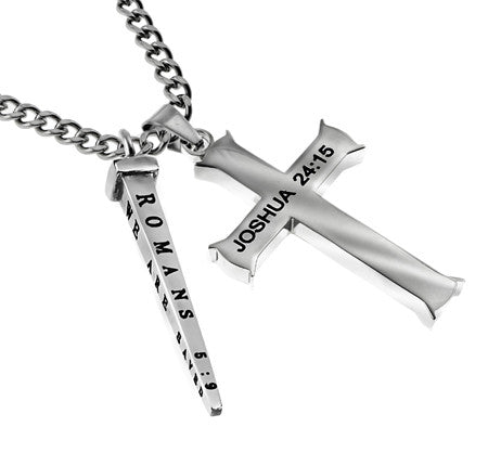 Silver Cross And Nail, "Serve"