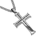 Men's Iron Cross, "Armor of God" Ephesians 6:10-18