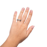Solitaire Ring, "Be Still"