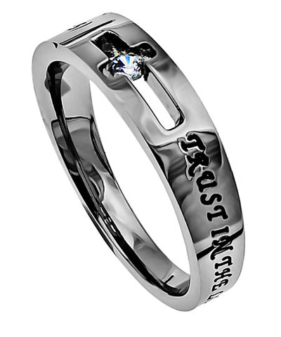 Solitaire Ring, "Trust"