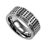 Silver Sport Ring, "Fear No Evil"