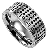 Silver Sport Ring, "Fear Not"