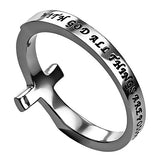 Sideway Cross Ring, "Possible"