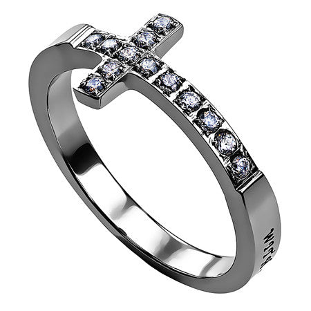 Sideway Cross Ring, "Possible"