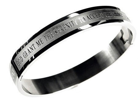 Women's Bangle Bracelet, "Serenity"