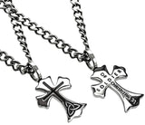 Trinity Cross Pendant, "Soldier Of Christ"