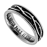 Girl's Crown of Thorns Ring, "God’s Love"