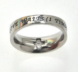 Solitaire Ring,"True Love Waits"