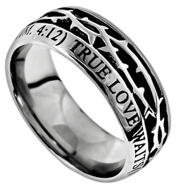 Crown Of Thorns Ring, "True Love Waits"