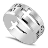 Guardian Ring GUARDED IN CHRIST JESUS - PHIL. 4:7
