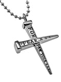 2 Nail Cross, "Fear Not" | Christian Jewelry Supplier | Kingdom Jewelry |  Free Shipping