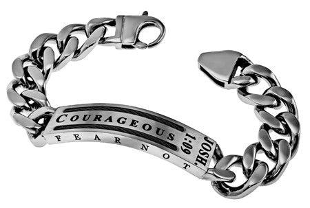 Cable Bracelet, "Courageous"