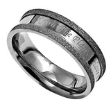 Silver Champagne Ring, "I Know"