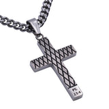 Silver Diamond Cross, "Fear Not"