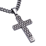 Silver Diamond Cross, "Guarded"