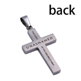 Silver Diamond Cross, "Unashamed"