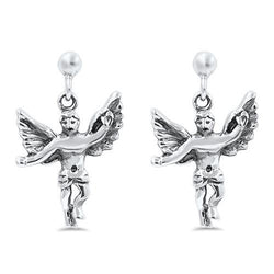 Little Angel Earrings,E30003,Plain Design-Wholesale