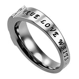 Shell Ensign Ring, "True Love Waits"