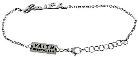 Handwriting Bracelet, “Faith”