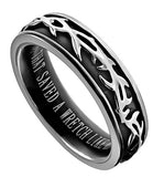 Girl's Crown of Thorns Ring, "Amazing Grace"