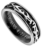 Girl's Crown of Thorns Ring, "Forgiven"