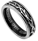 Girl's Crown of Thorns Ring, "Woman Of God"