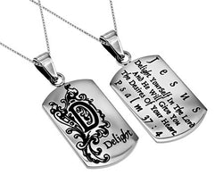 Women's Dog Tag, "Delight"