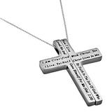 Iron Cross Pendant, "Crucified"