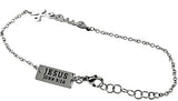 Handwriting Bracelet, “Jesus”