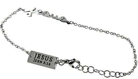 Handwriting Bracelet, “Jesus”