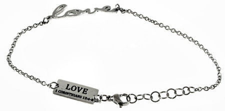 Handwriting Bracelet, “Love”