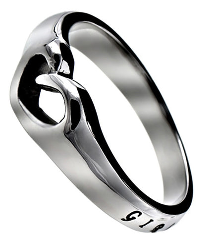 Mini Heart Ring, “Girl Of God”