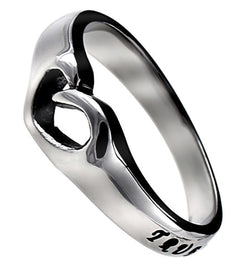 Mini Heart Ring, “True Love Waits”