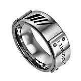 Silver MLX Ring, "Man Of God"