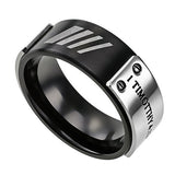 Black MLX Ring, "True Love Waits"