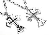 Trinity Cross Pendant, "Trust"