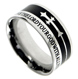 A-Cross Ring, "Love The Lord Your God"