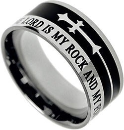 A-Cross Ring, "The Lord Is My Rock"