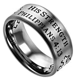 Silver Neo Ring, "His Strength"