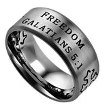 Silver Neo Ring, "Freedom"