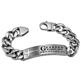 Silver Neo Bracelet, "Guarded"